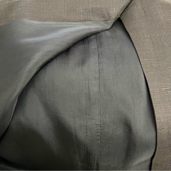 NWOT Sake 100% Linen Maxi Skirt in Dark Brown Women’s Sz 8 - Picture 9 of 10